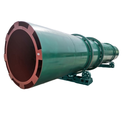 Chemicals Processing Rotary Drum Dryer For Fertilizer Pellet Production Line